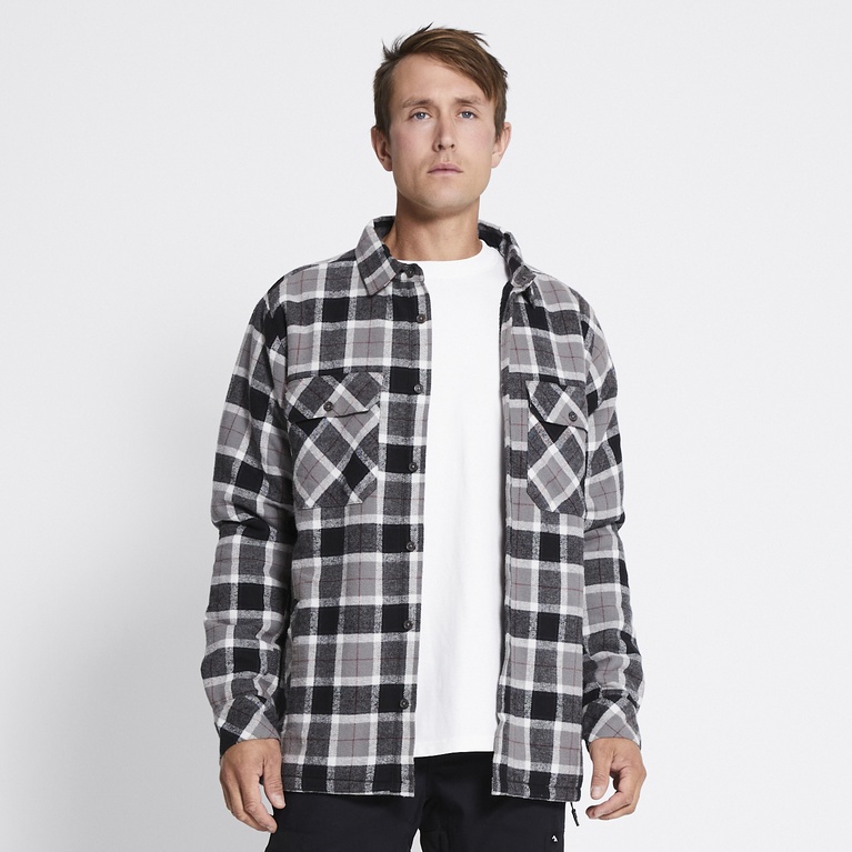 Fodrad flanellskjorta  "Rutvik Flanell"